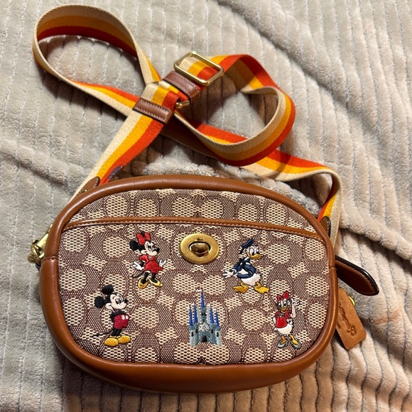 Disney Crossbody Coach Camera Bag - Picture 1 of 4